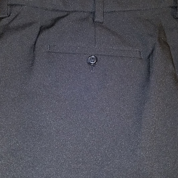 NWT SAVANE Men Dress flat front black pant trouser - Picture 8 of 11